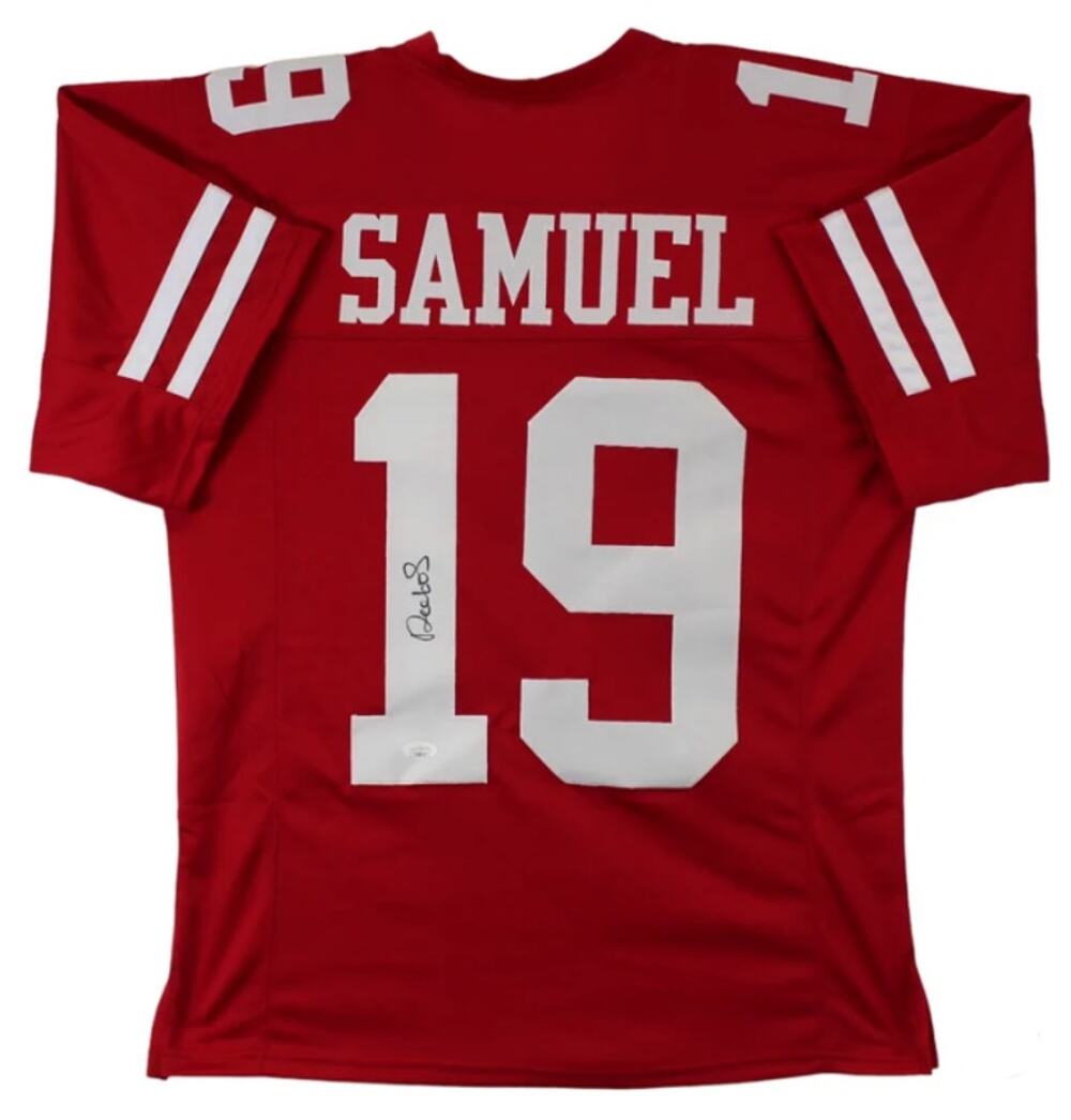 Autographed Deebo Samuel 49ers Jersey w/COA XL